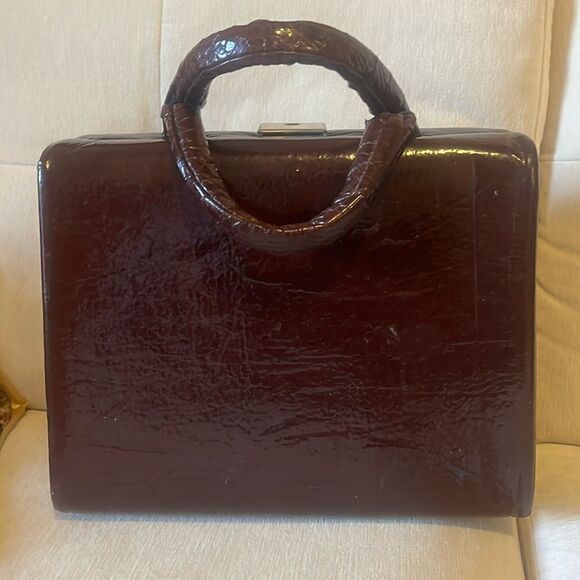 Old Doctors Bag or Beautician Bag - Picture 1 of 11